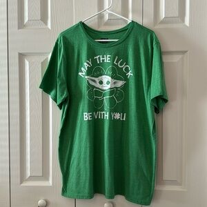 Grogu St Patrick’s Day Tee